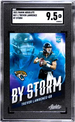 Graded Panini Absolute Trevor Lawrence football trading card SGC 9.5 product image