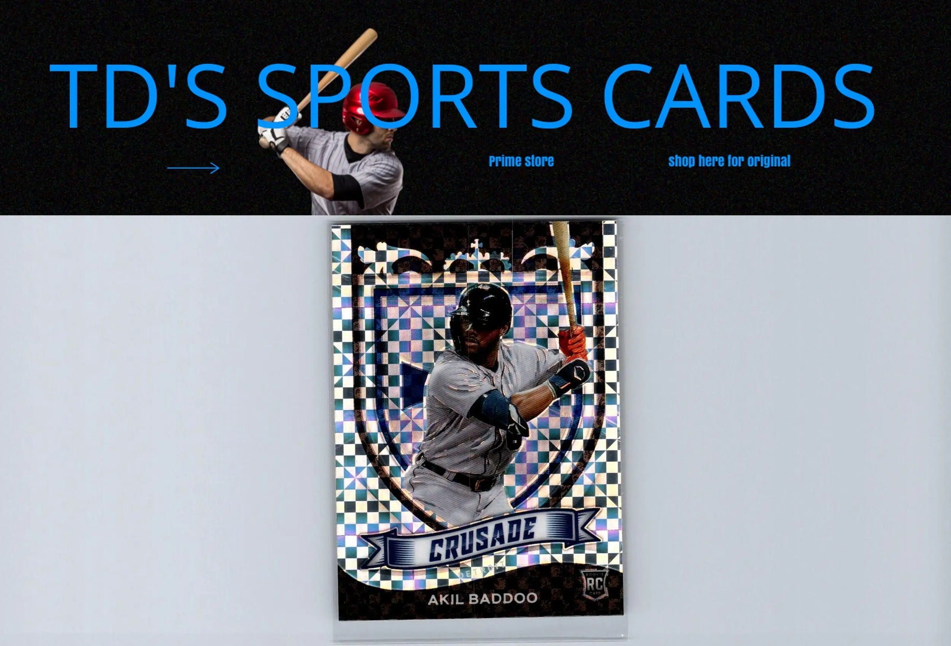 Akil Baddoo baseball card from 2021 Panini Chronicles Baddoo Crusade Building Blocks