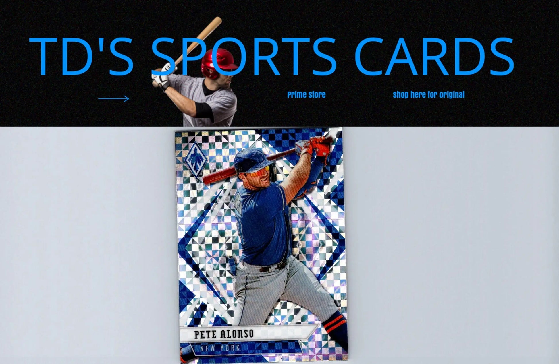 Pete Alonso baseball card 2021 Panini Chronicles Pete Alonso Phoenix Hyper #/299