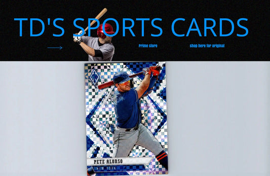 Pete Alonso baseball card 2021 Panini Chronicles Pete Alonso Phoenix Hyper #/299