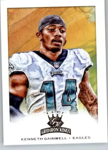 Kenneth Gainwell football card from Panini Chronicles Gridiron Kings collection