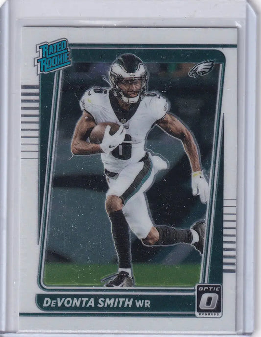 2021 Panini Donruss Optic Rated Rookie #205 Devonta Smith - Philadelphia Eagles