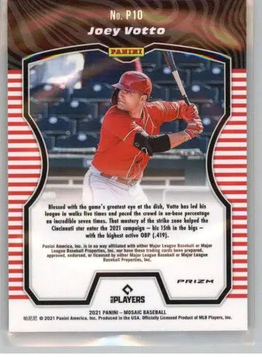 2021 Panini Mosaic Producers Mosaic #10 Joey Votto NM-MT Reds ID:45028 - Trading Cards