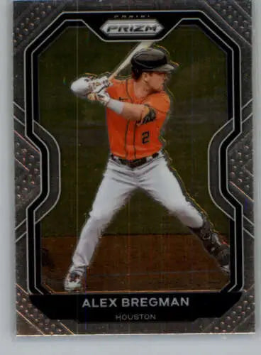2021 Panini Prizm #60 Alex Bregman NM-MT baseball card with original gloss finish