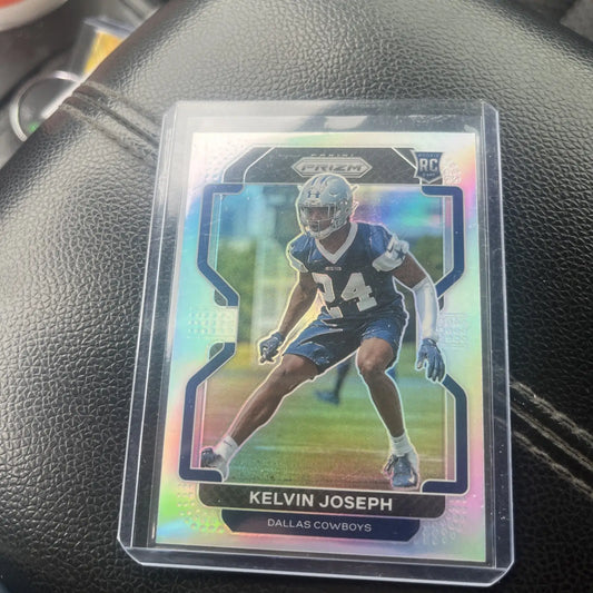 2021 Panini Prizm Kelvin Joseph RC #385 Dallas Cowboys rookie card for collectors