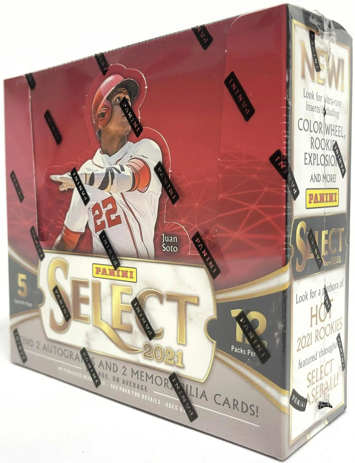 2021 Panini Select Baseball Hobby Box featuring rookie jersey autographs and X-Factor signatures