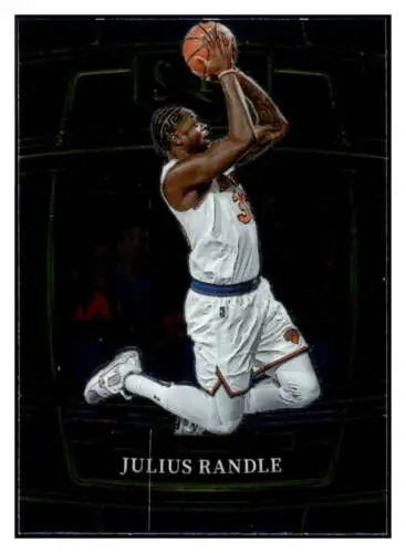 Julius Randle basketball card 2021 Panini Select Blue NM-MT Knicks Concourse