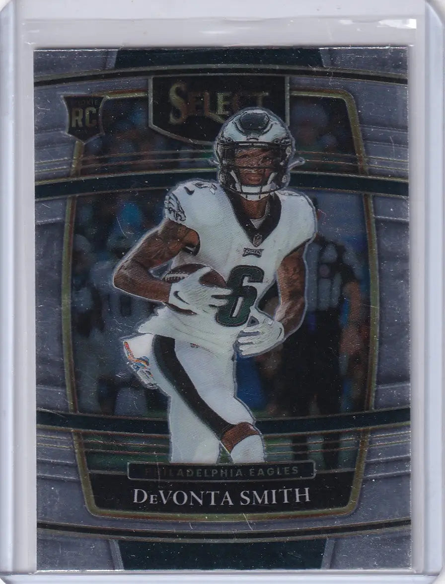 2021 Panini Select Concourse #49 Devonta Smith - Philadelphia Eagles - Trading Card