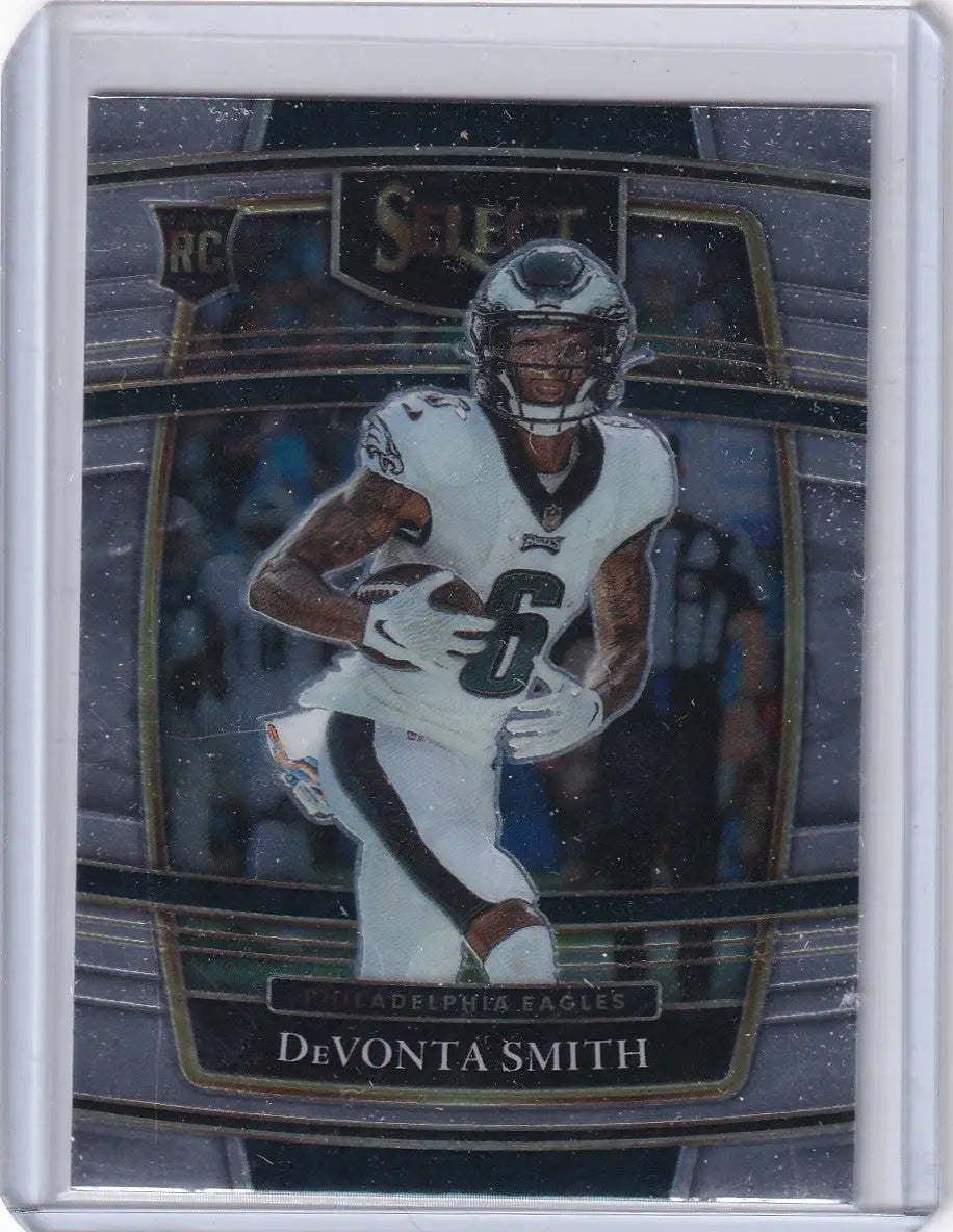 2021 Panini Select Concourse #49 RC Devonta Smith - Philadelphia Eagles