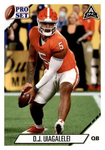 2021 Pro Set College Football Blaster #4 D.J. Uiagalelei NM-MT RC Rookie Amateur