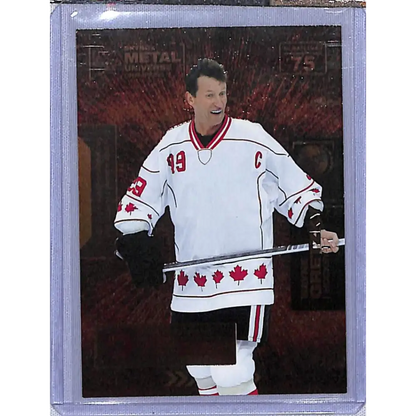 2021 Skybox Metal Universe Champions Copper #75 Wayne Gretzky NM-MT Hockey Card Image 1