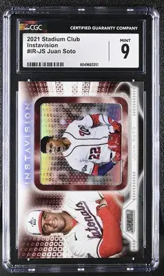 CGC-graded Stadium Club Juan Soto baseball card 2021 Stadium Club Juan club juan soto