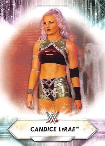 Candice LeRae wrestling card 2021 Topps #171 original gloss NM-MT condition