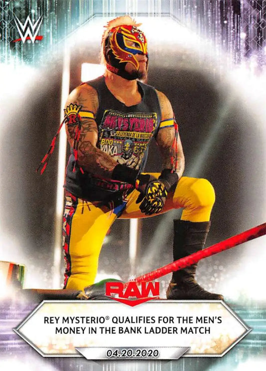 2021 Topps #59 Rey Mysterio NM-MT Wrestling Card