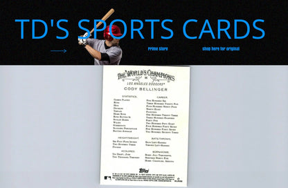 Baseball card featuring Cody Bellinger from 2021 Topps Allen & Ginter series