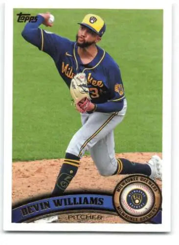 2021 Topps Archives #260 Devin Williams NM Near Mint baseball card with original gloss