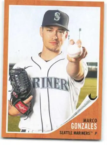 2021 Topps Archives #78 Marco Gonzales baseball card in NM condition with original gloss