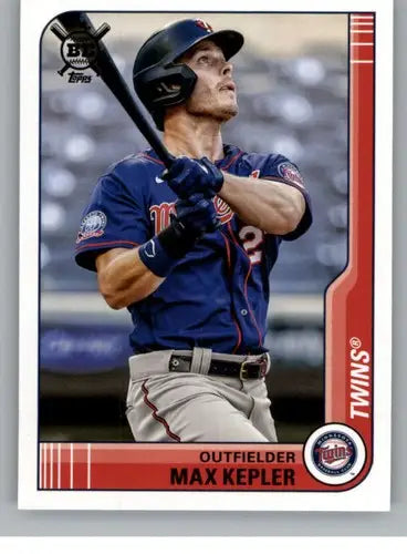 2021 Topps Big League Max Kepler baseball card with original gloss featuring Twins player
