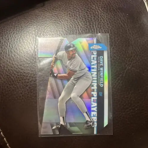 Dave Winfield Die Cut baseball card from 2021 Topps Chrome Update New York Yankees