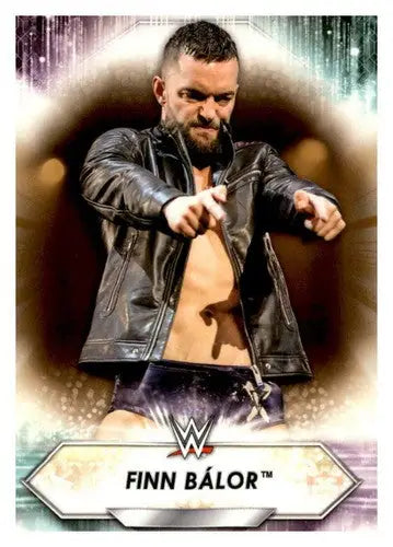 Finn Bálor wrestling card from 2021 Topps Exclusive Bronze #148 sports card collection