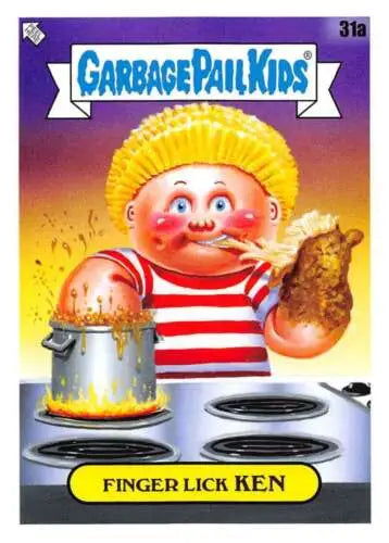 Garbage Pail Kids trading card from 2021 Topps Garbage Pail, original gloss detail