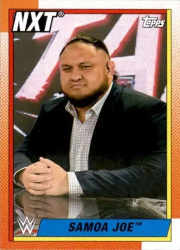 2021 Topps Heritage #91 Samoa Joe NM-MT - Trading Cards
