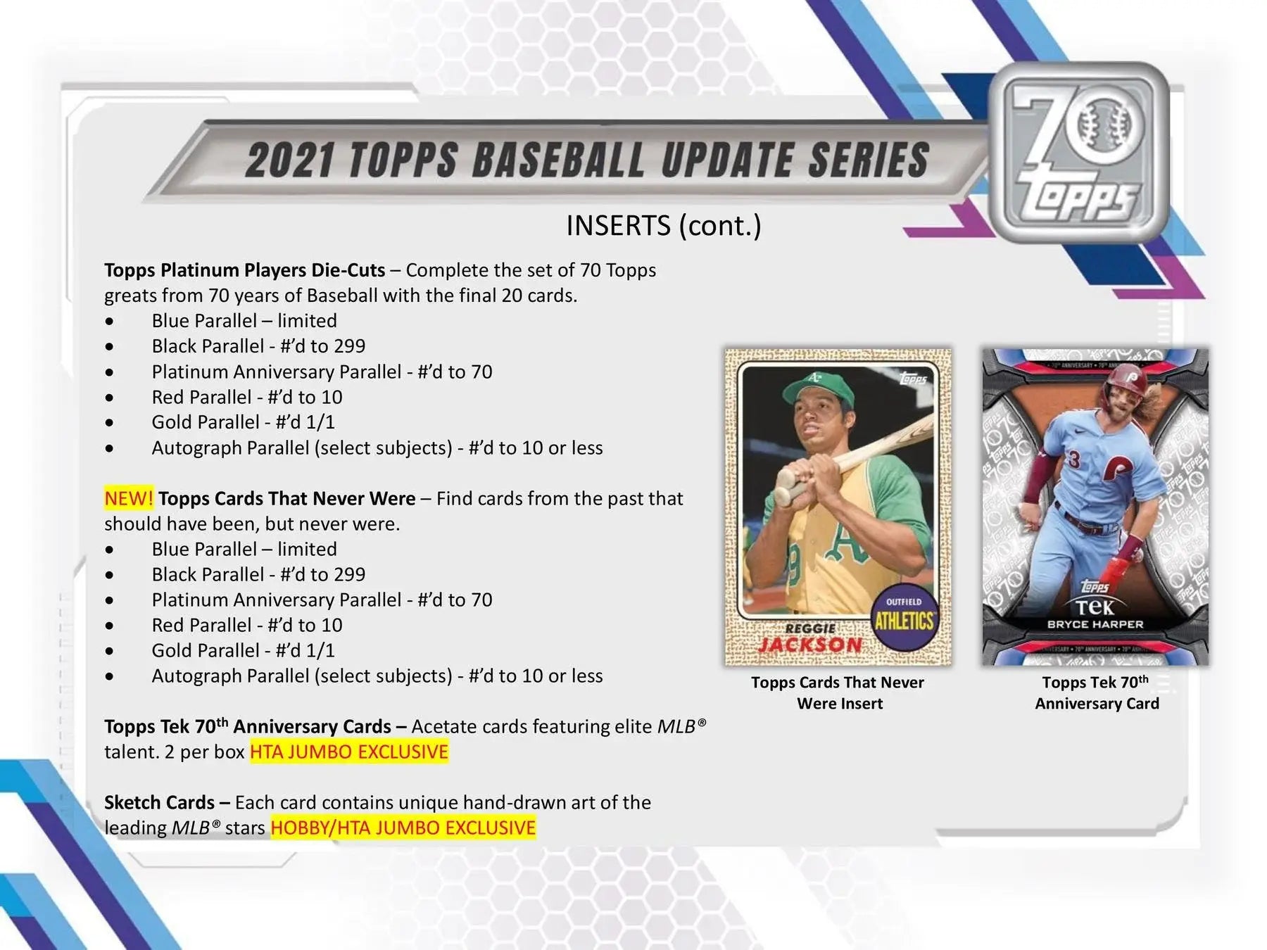 2021 Topps Update Series Baseball Hobby Box with red parallel and gold parallel options