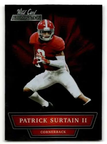 Original gloss 2021 Wild Card Alumination Patrick Surtain II Denver Broncos football card