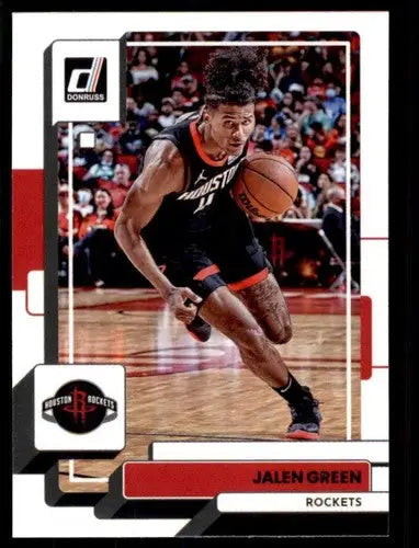 2022-23 Donruss #150 Jalen Green NM-MT Rockets ID:57876 - Trading Cards