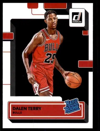 2022-23 Donruss #218 Dalen Terry NM-MT RC Rookie Bulls Rated Rookie ID:55475 - Trading Cards