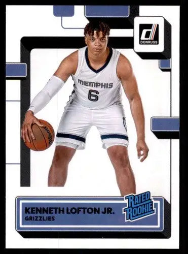 2022-23 Donruss #250 Kenneth Lofton Jr. NM-MT RC Rookie Grizzlies Rated ID:55472 - Trading Cards