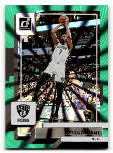 2022-23 Donruss Holo Green Laser #6 Kevin Durant NM-MT Nets ID:57898 - Trading Cards