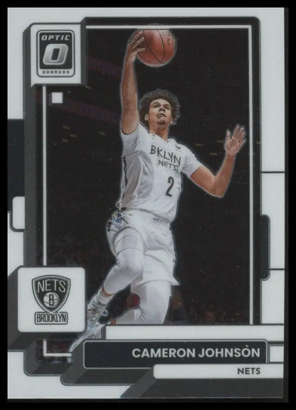 2022-23 Panini Donruss Optic Cameron Johnson #131 Brooklyn Nets Basketball Card - Basketball Card