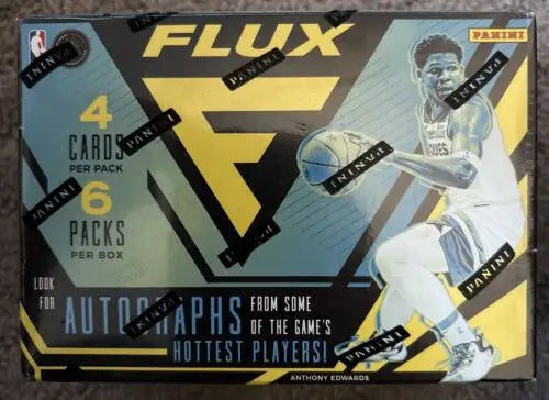 2022-23 Panini Flux Basketball Factory Sealed Blaster Box with 6 Inserts and Parallels