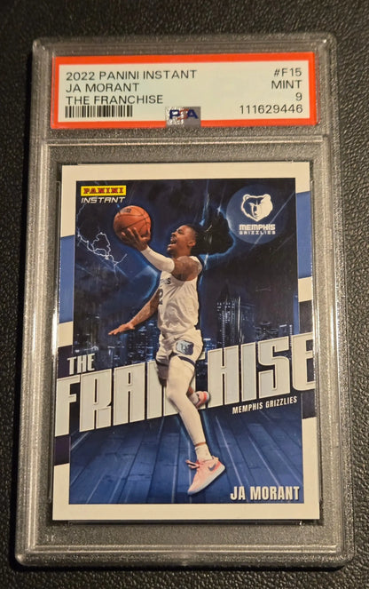 2022-23 Panini Instant NBA The Franchise #F15 Ja Morant #/1436 PSA 9 - Trading Card