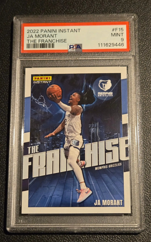 2022-23 Panini Instant NBA The Franchise #F15 Ja Morant #/1436 PSA 9 - Trading Card