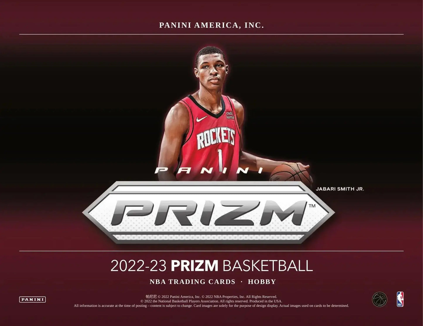 Basketball trading card from 2022-23 Panini Prizm Basketball Hobby Box, including champion signatures