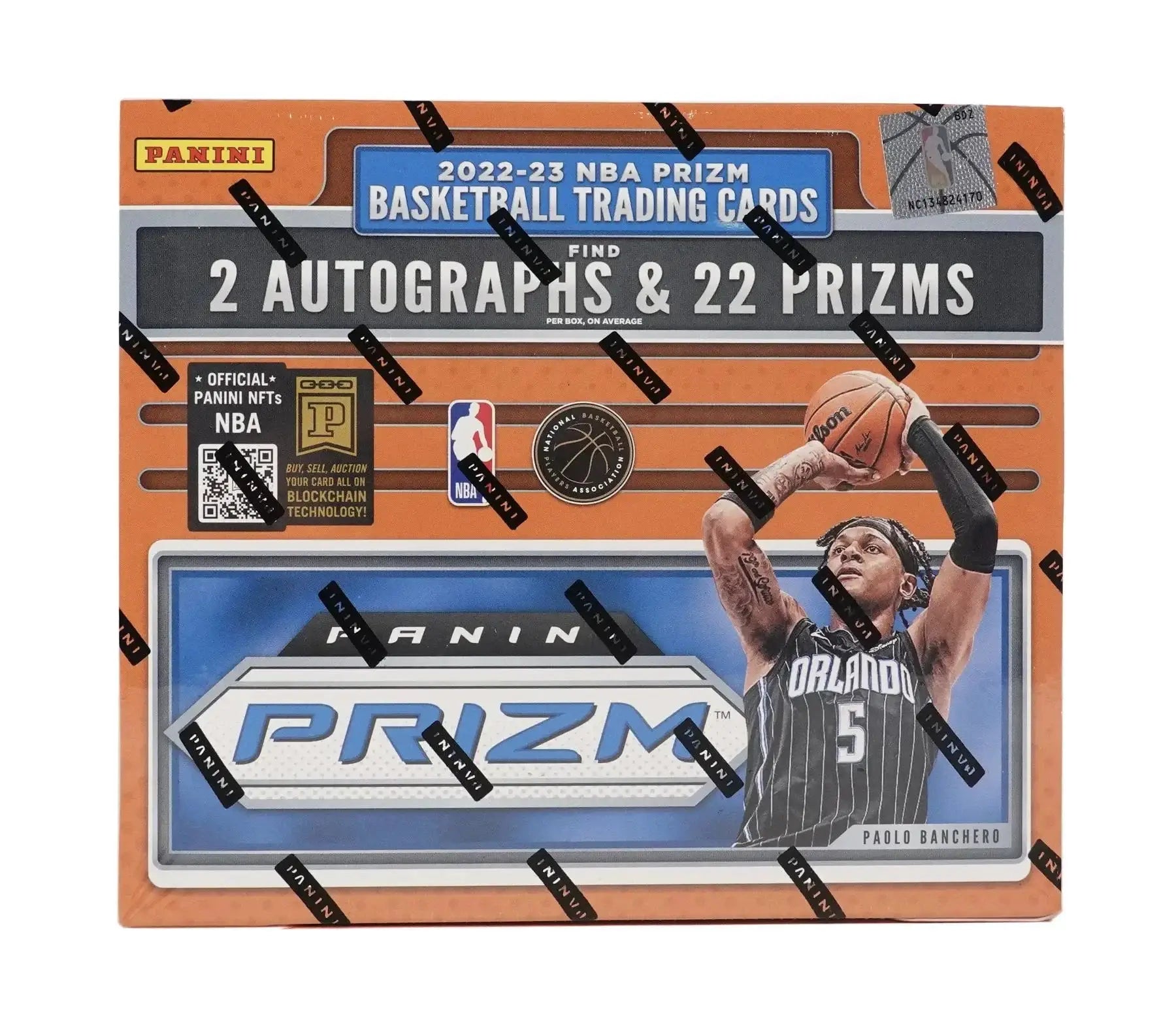 2022-23 Panini Prizm Basketball Hobby Box with Prizm Basketball and Champion Signatures