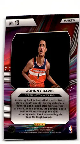 2022-23 Panini Prizm Instant Impact #13 Johnny Davis NM-MT Wizards ID:55454 - Trading Cards