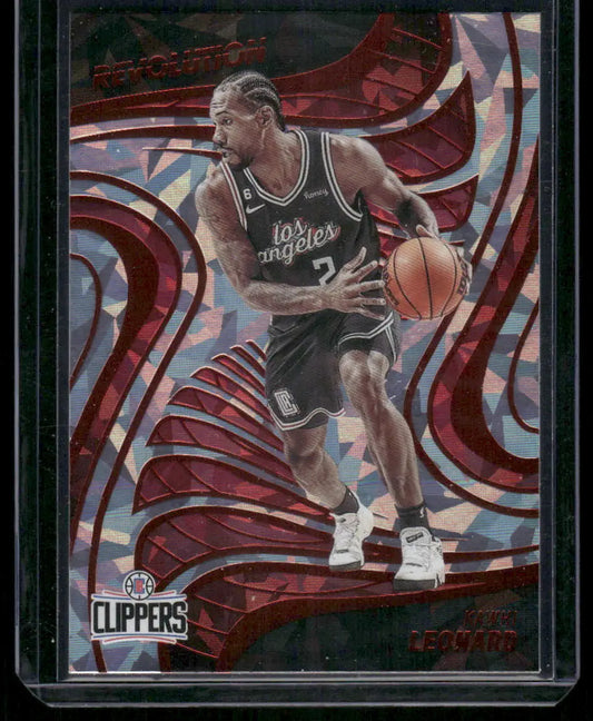 2022-23 Kawhi Leonard Panini Revolution Los Angeles Clippers basketball card