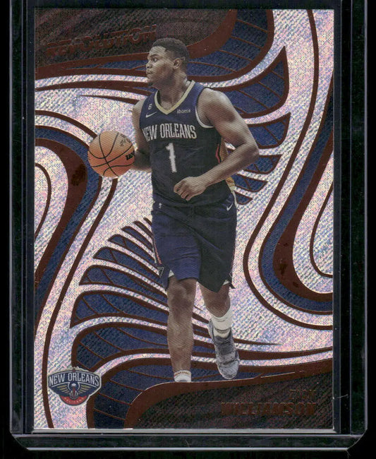 Panini Revolution Zion Zion Williamson basketball trading card from 2022-23 collection