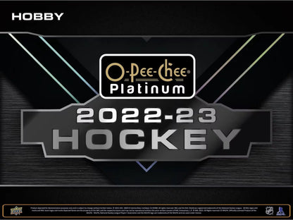 2022-23 O-Pee-Chee Platinum Hockey base set and marquee rookies packaging