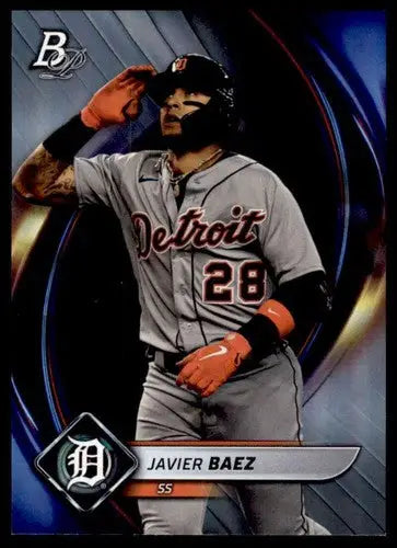 2022 Bowman Platinum #77 Javier Baez NM-MT Tigers ID:51688 - Trading Cards
