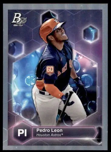 2022 Bowman Platinum Precious Elements #PE-10 Pedro Leon NM-MT Astros ID:51641 - Trading Cards