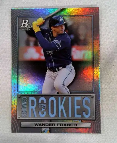 2022 Bowman Platinum Renowned Rookies #RR-2 Wander Franco NM-MT Rays ID:51645 - Trading Cards