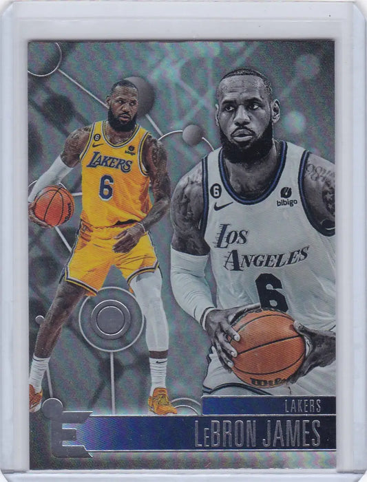2022 CHRONICALS ESSENTIALS #228 LEBRON JAMES- LOS ANGELES LAKERS - Trading Card