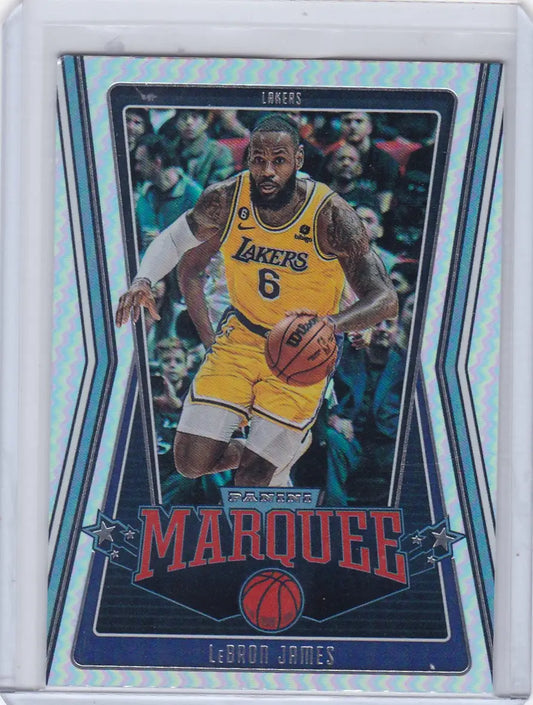 2022 CHRONICALS MARQUEE #256 LEBRON JAMES- LOS ANGELES LAKERS - Trading Card
