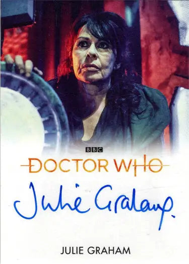 Signed Julie Graham Doctor Who Full Bleed Autograph Card for collectors