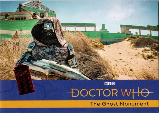 Doctor Who DVD cover featuring Red Parallel Card from Series 11 & 12, The Ghost Monument