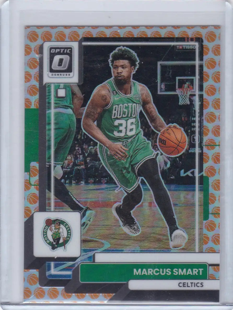 2022 DONRUSS OPTIC #12 MARCUS SMART LOGO SP- BOSTON CELTICS - Trading Cards